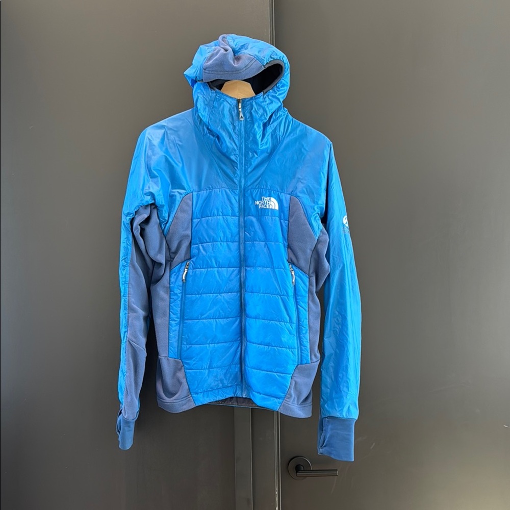 The North Face Men's Blue Hooded Jacket